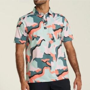 Bad Birdie Powell Performance Golf Polo Shirt NEW | S